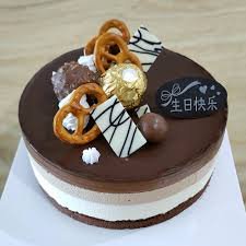 Mixed Chocolate Cheesecake (9" - 6 to 8 Servings)